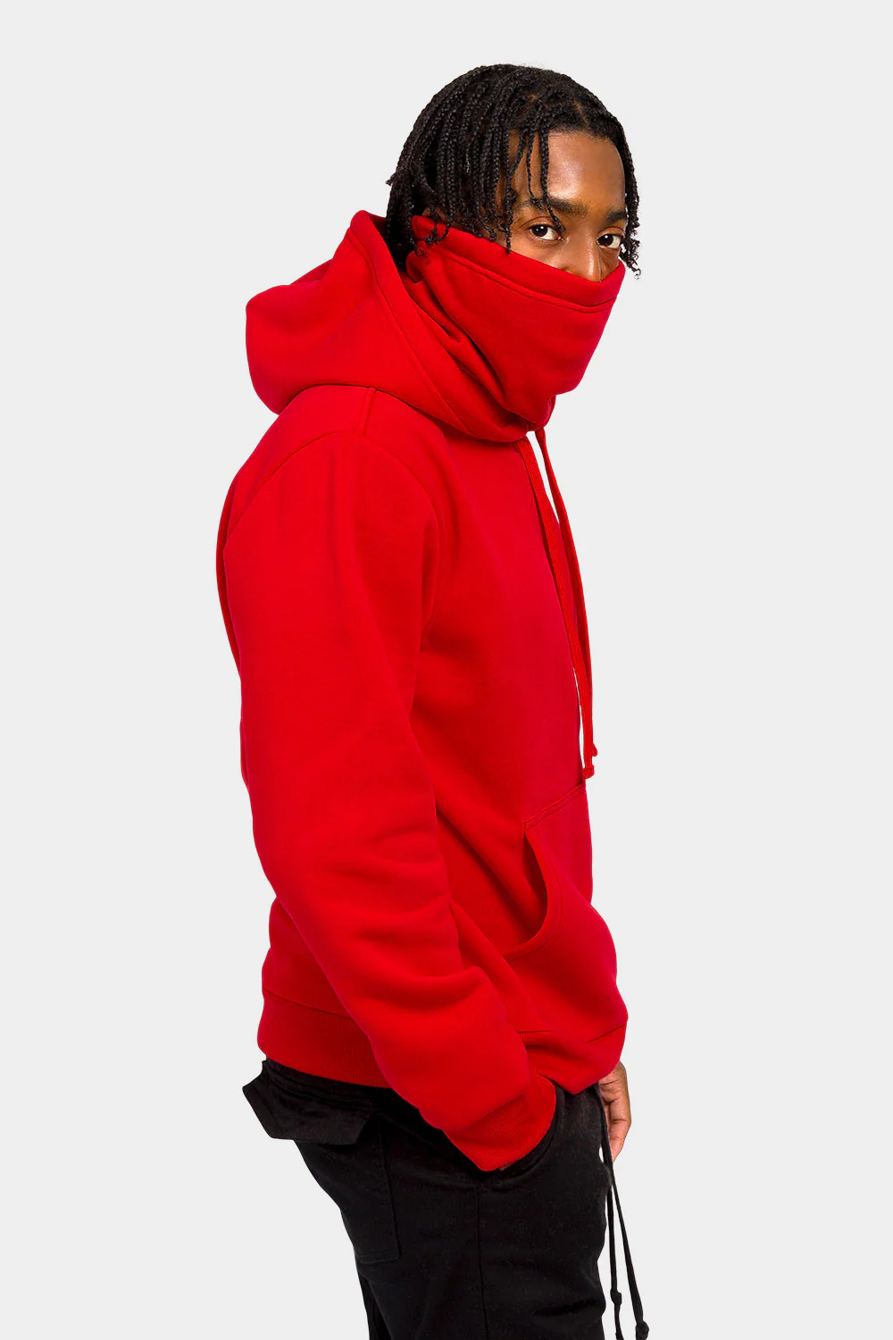 Essential Fleece Mask Hoodie - Image 28