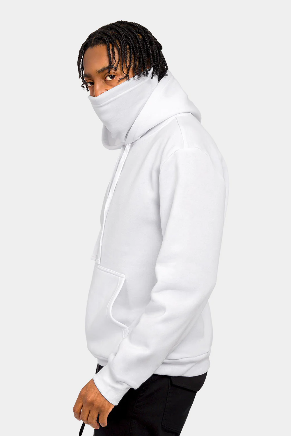 Essential Fleece Mask Hoodie - Image 32