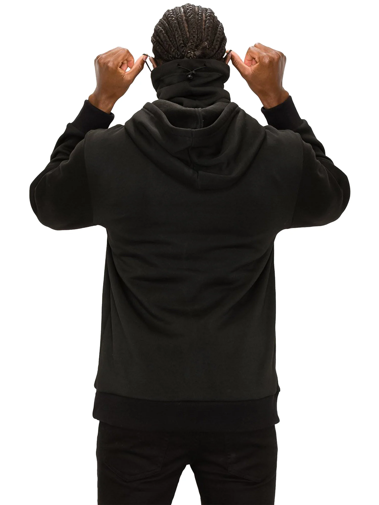 Essential Fleece Mask Hoodie - Image 38