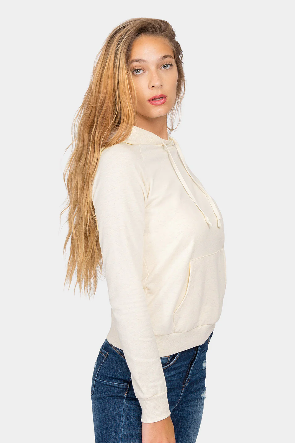 Essential French Terry Long Sleeve Hoodie - Image 25