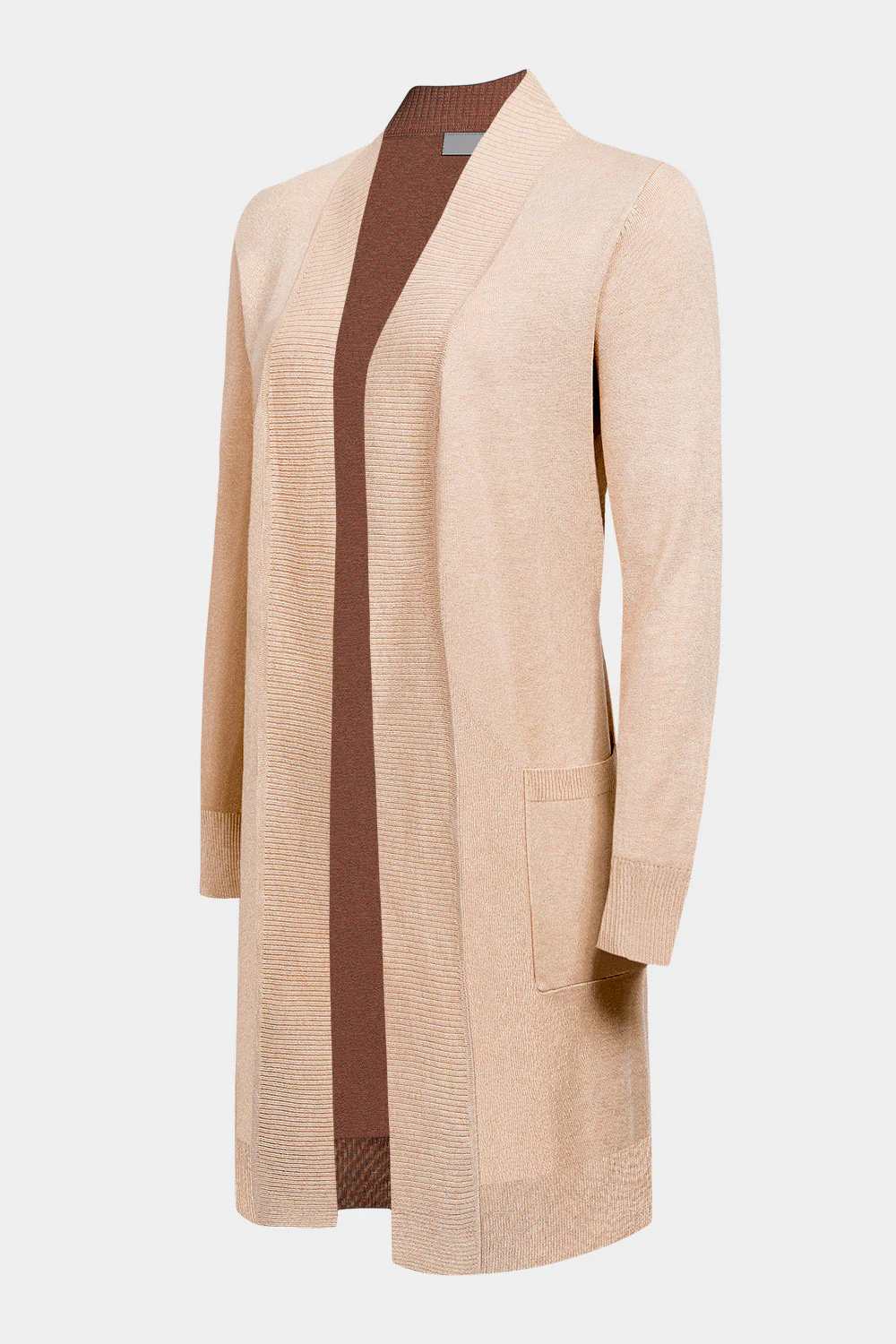 Essential Long Sleeve Knit Duster Cardigan - Image 13