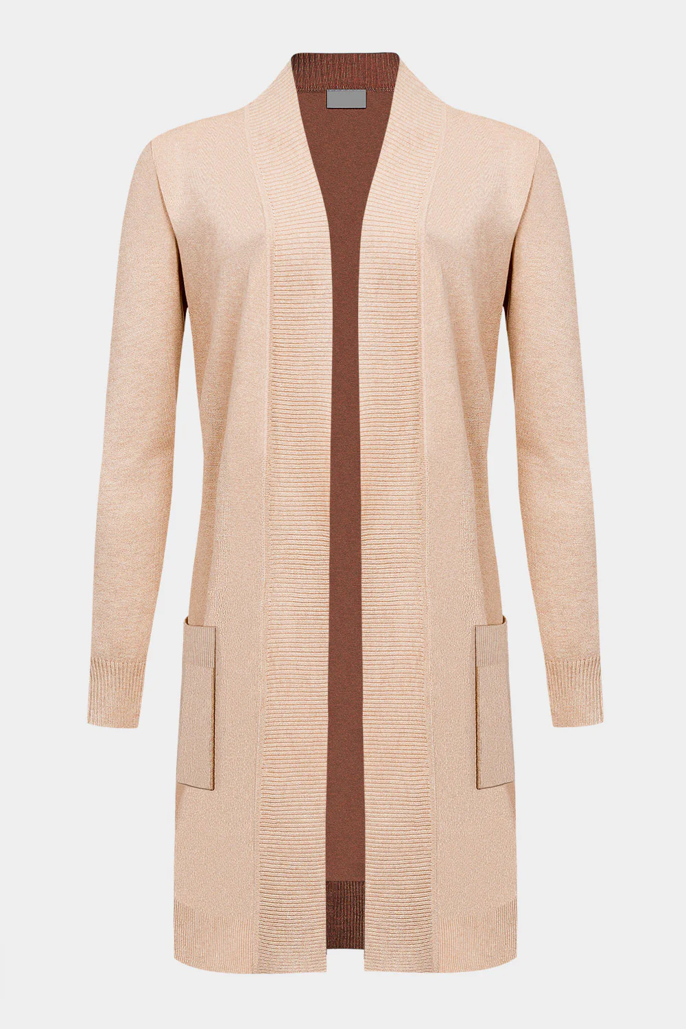 Essential Long Sleeve Knit Duster Cardigan - Image 14