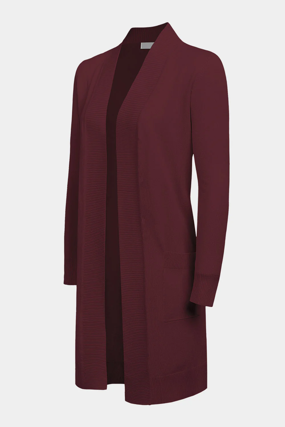 Essential Long Sleeve Knit Duster Cardigan - Image 4