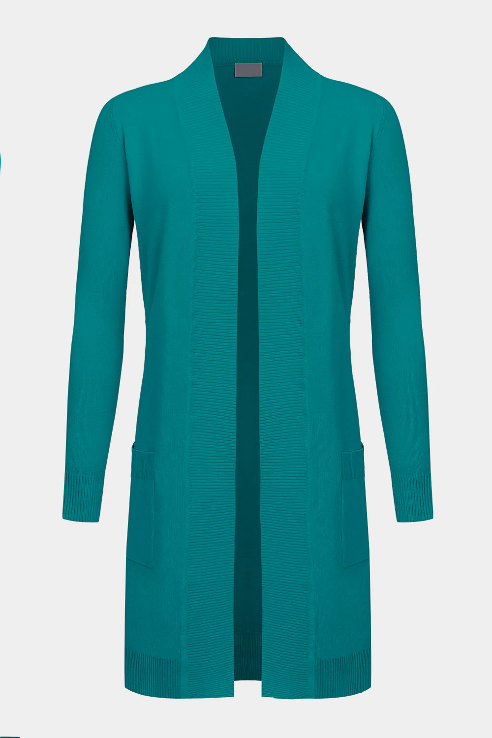 Essential Long Sleeve Knit Duster Cardigan - Image 53