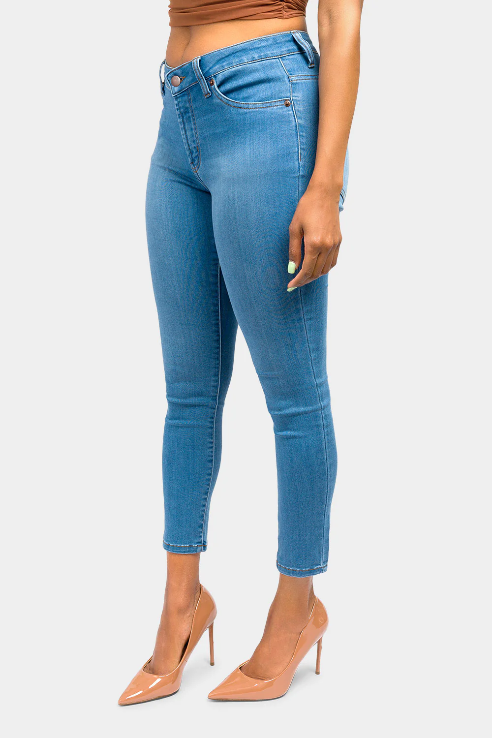 Essential Mid Rise Skinny Jeans - Image 12