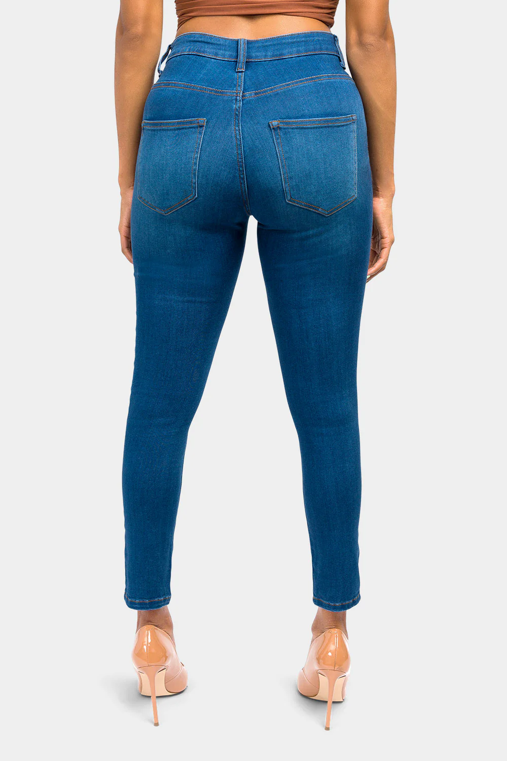 Essential Mid Rise Skinny Jeans - Image 3
