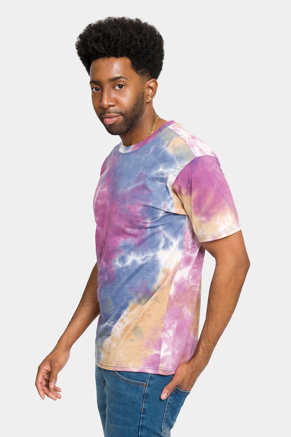 Essential Pastel Tie Dye T-Shirt - Image 2
