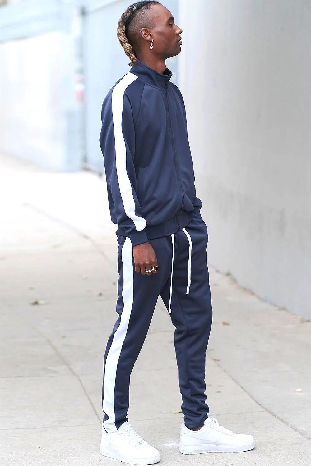 Essential Side Stripe Track Suit - Image 10