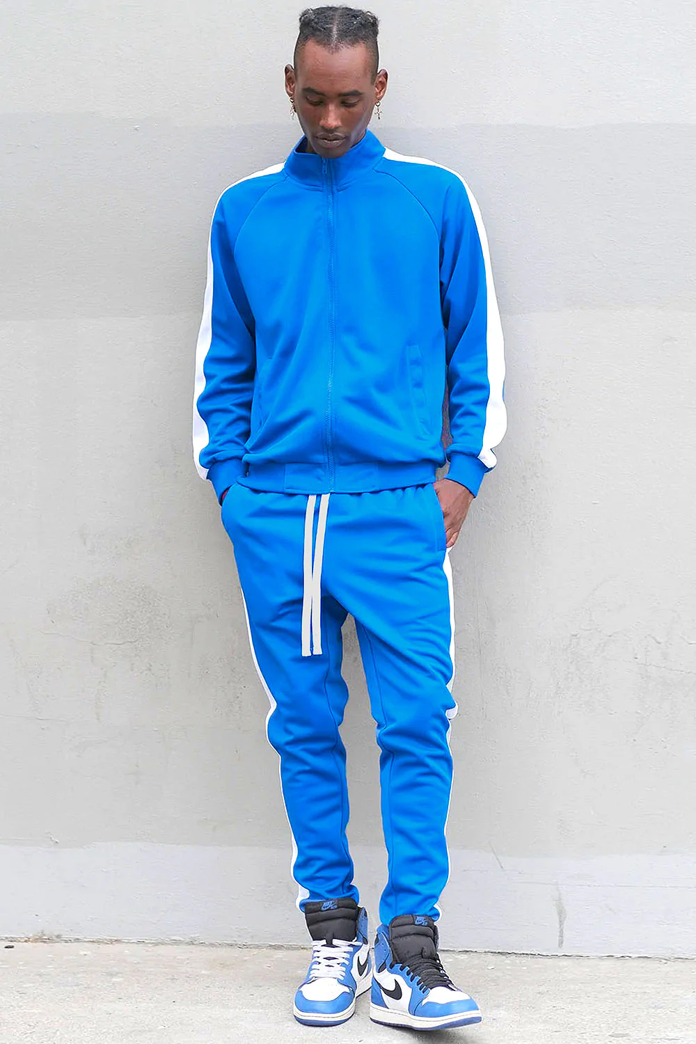 Essential Side Stripe Track Suit - Image 3