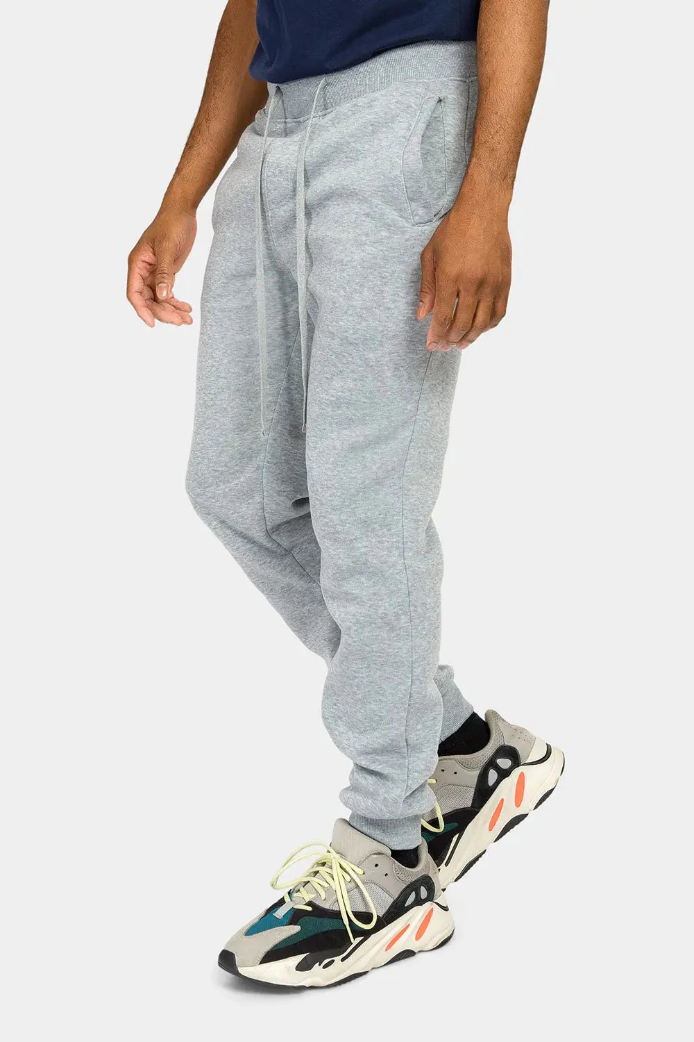 Essential Slim Fit Fleece Sweatpants - Image 12