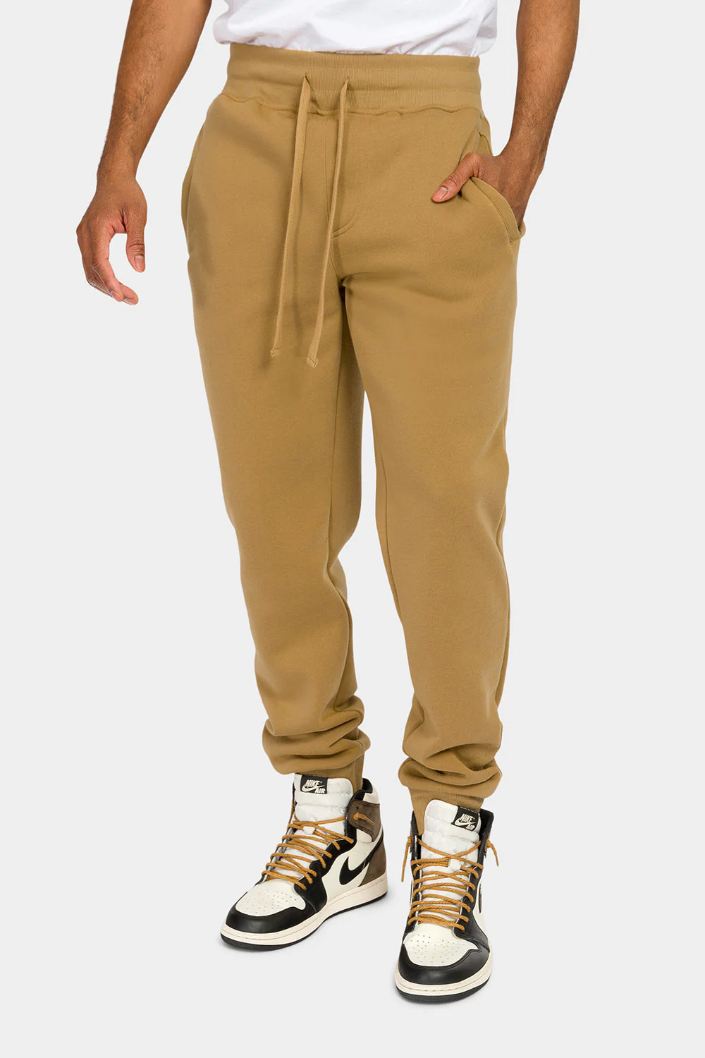 Essential Slim Fit Fleece Sweatpants - Image 31