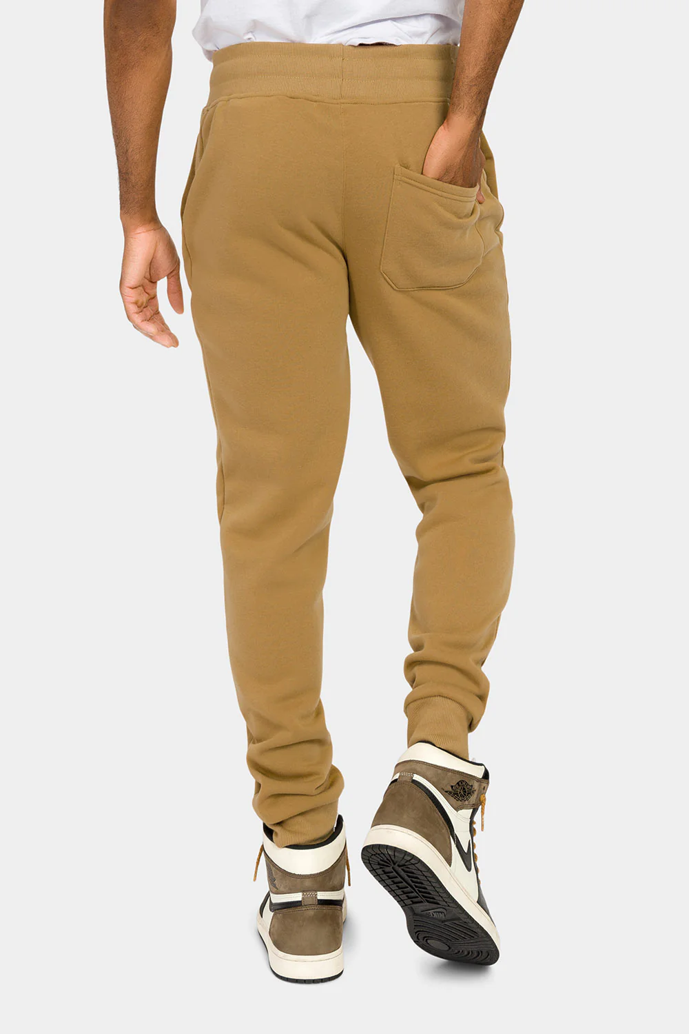 Essential Slim Fit Fleece Sweatpants - Image 33