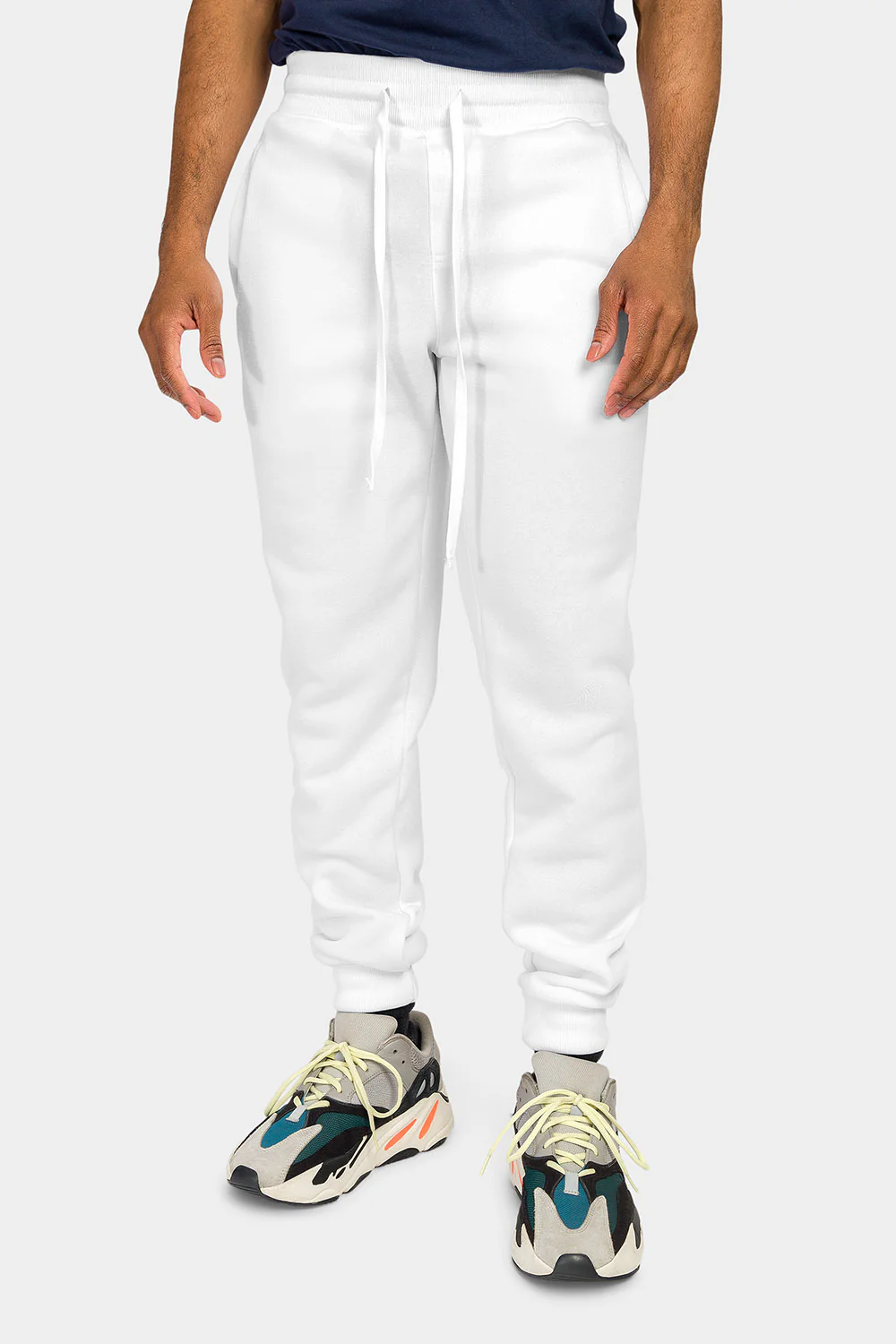 Essential Slim Fit Fleece Sweatpants - Image 36