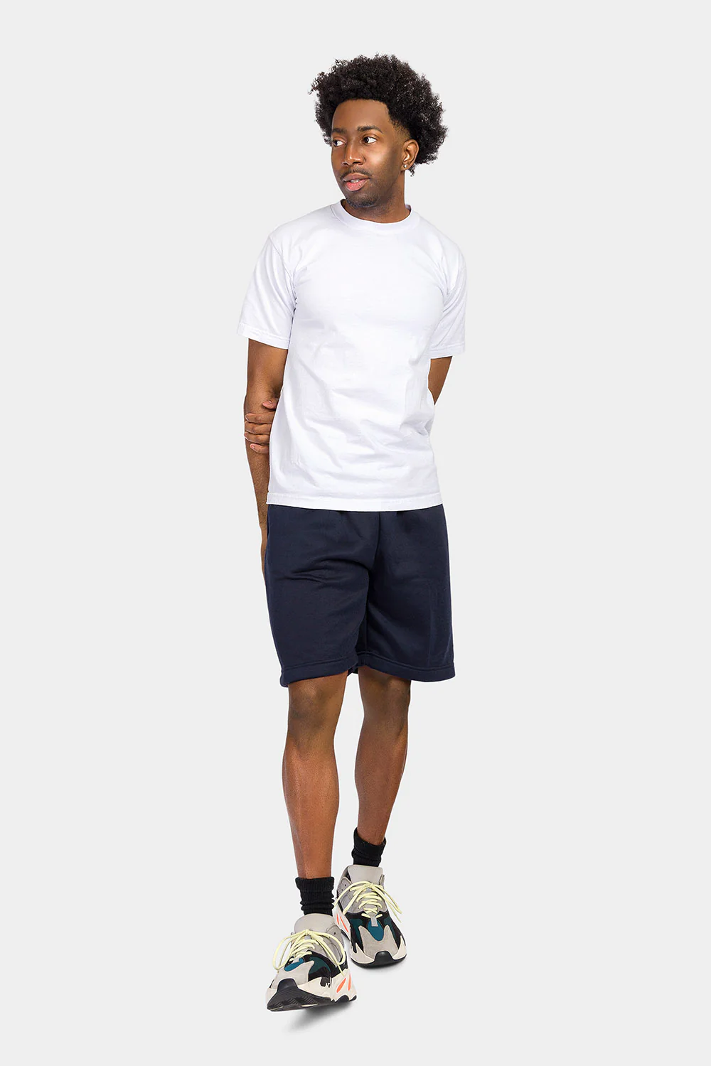Essential Solid Fleece Shorts - Image 10
