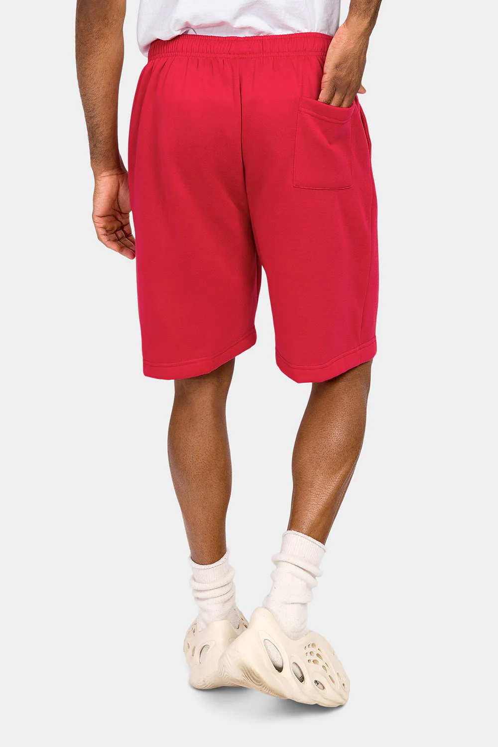 Essential Solid Fleece Shorts - Image 23