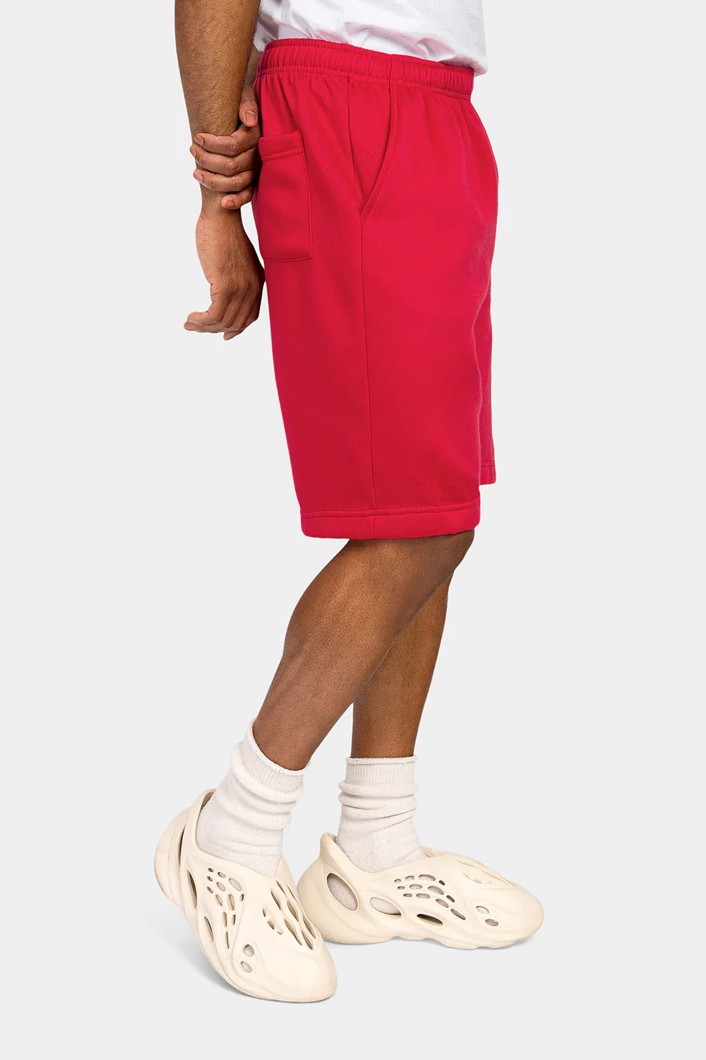 Essential Solid Fleece Shorts - Image 24
