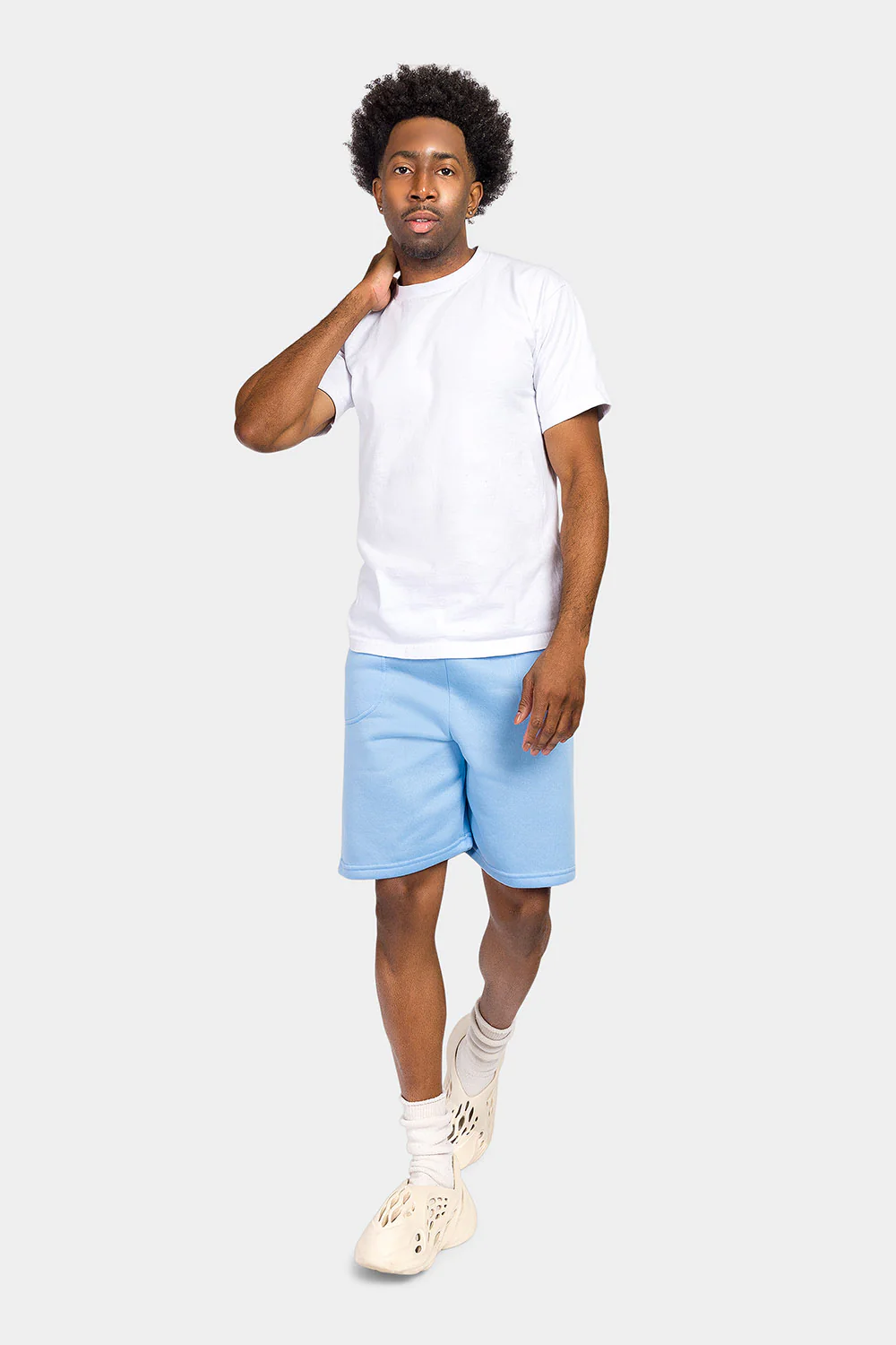 Essential Solid Fleece Shorts - Image 30