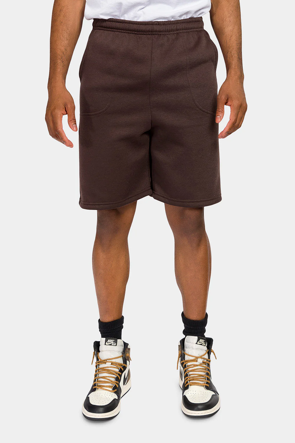 Essential Solid Fleece Shorts - Image 46