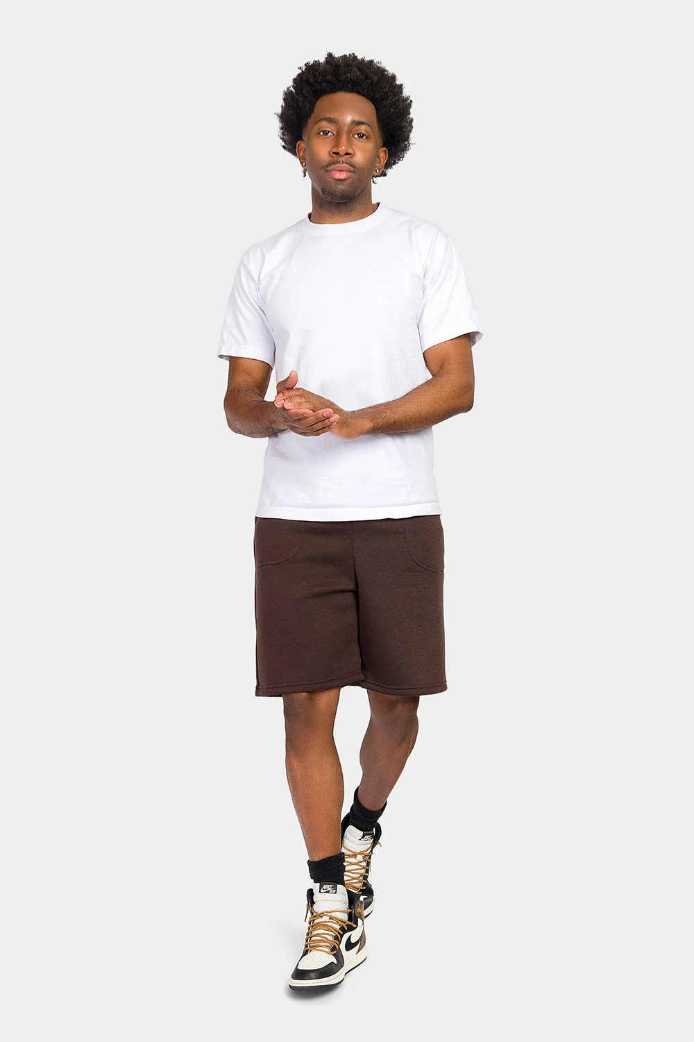 Essential Solid Fleece Shorts - Image 50