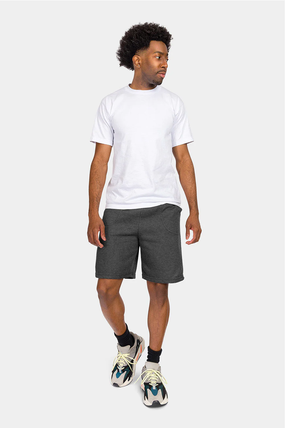 Essential Solid Fleece Shorts - Image 60