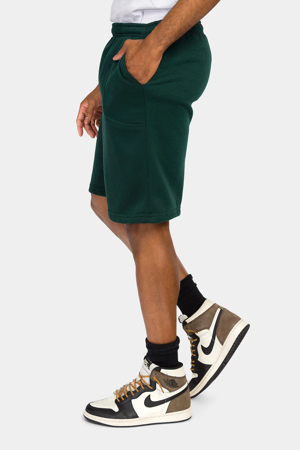 Essential Solid Fleece Shorts - Image 62