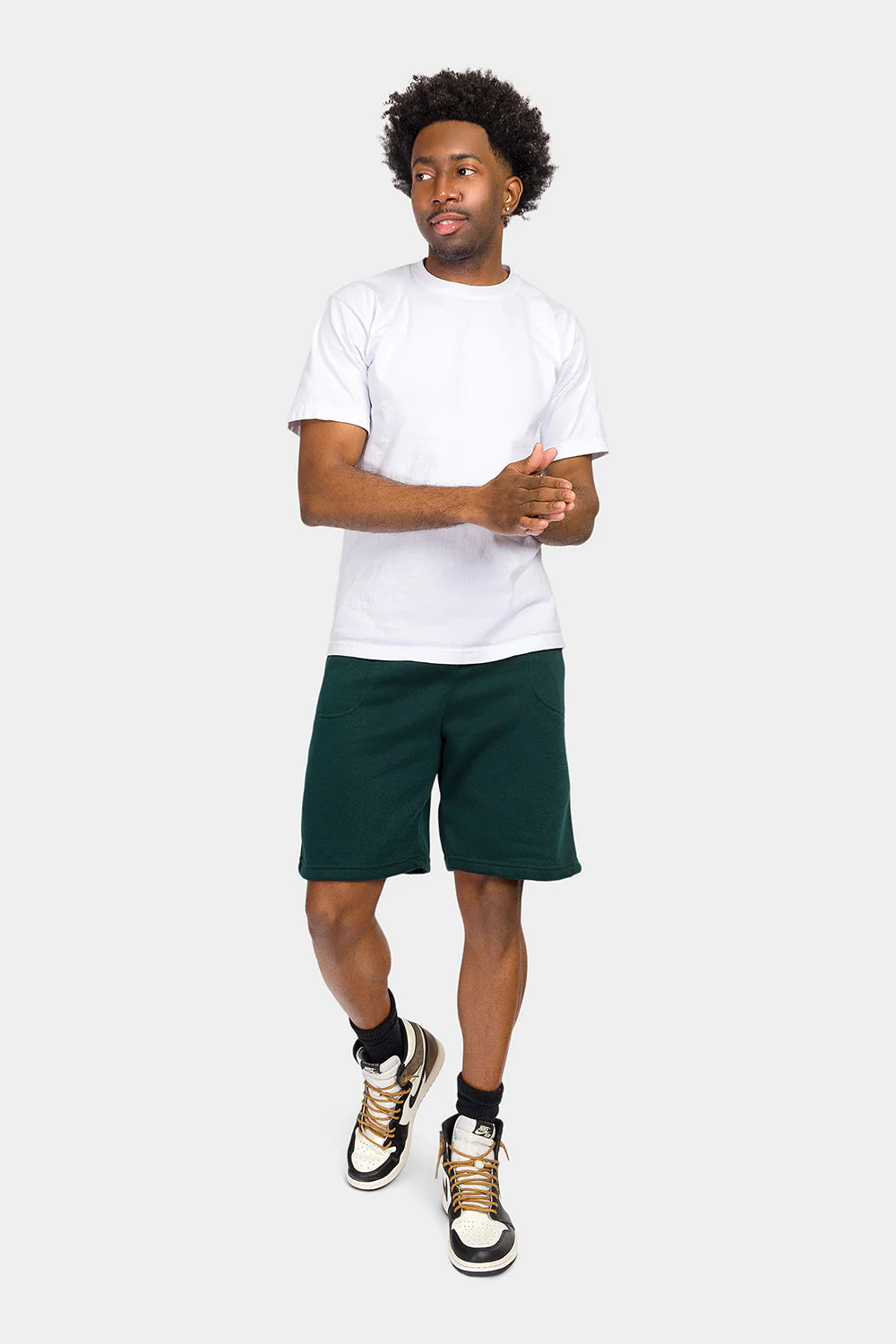 Essential Solid Fleece Shorts - Image 65