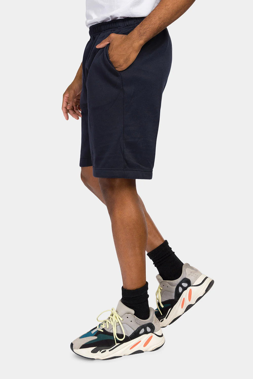 Essential Solid Fleece Shorts - Image 7