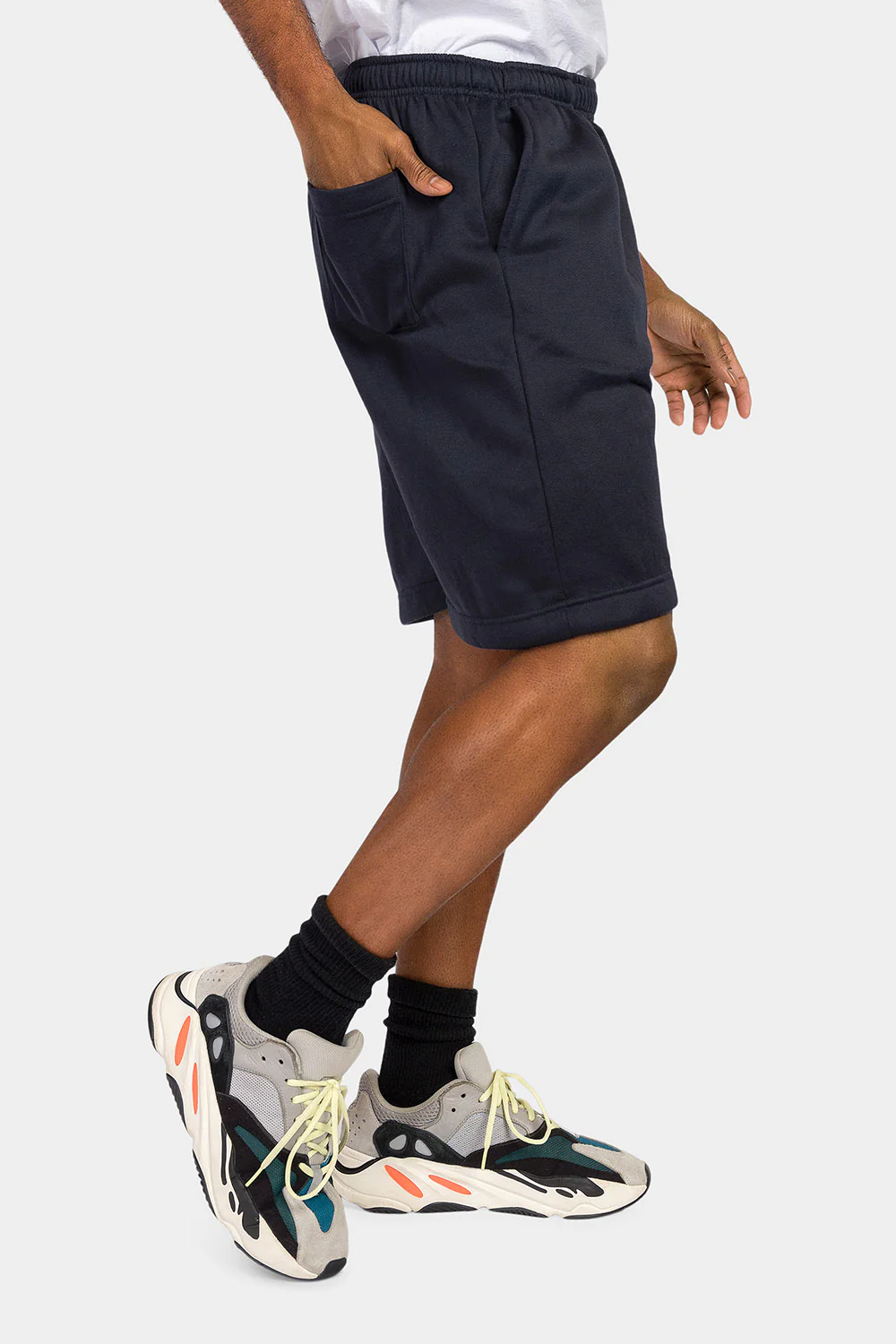 Essential Solid Fleece Shorts - Image 9