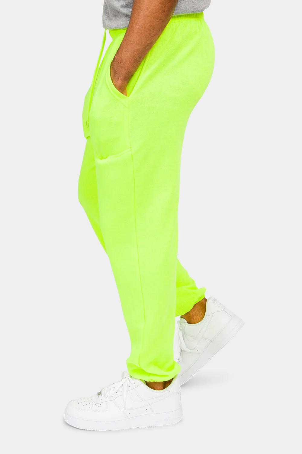 Essential Solid Lightweight Fleece Sweatpants - Image 12