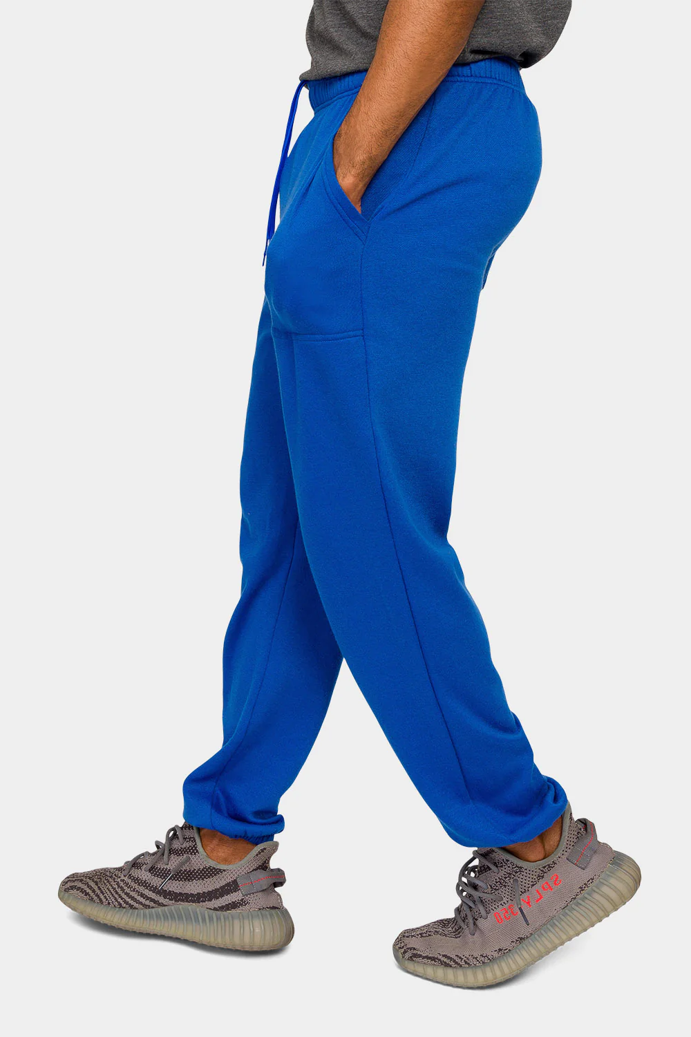 Essential Solid Lightweight Fleece Sweatpants - Image 22