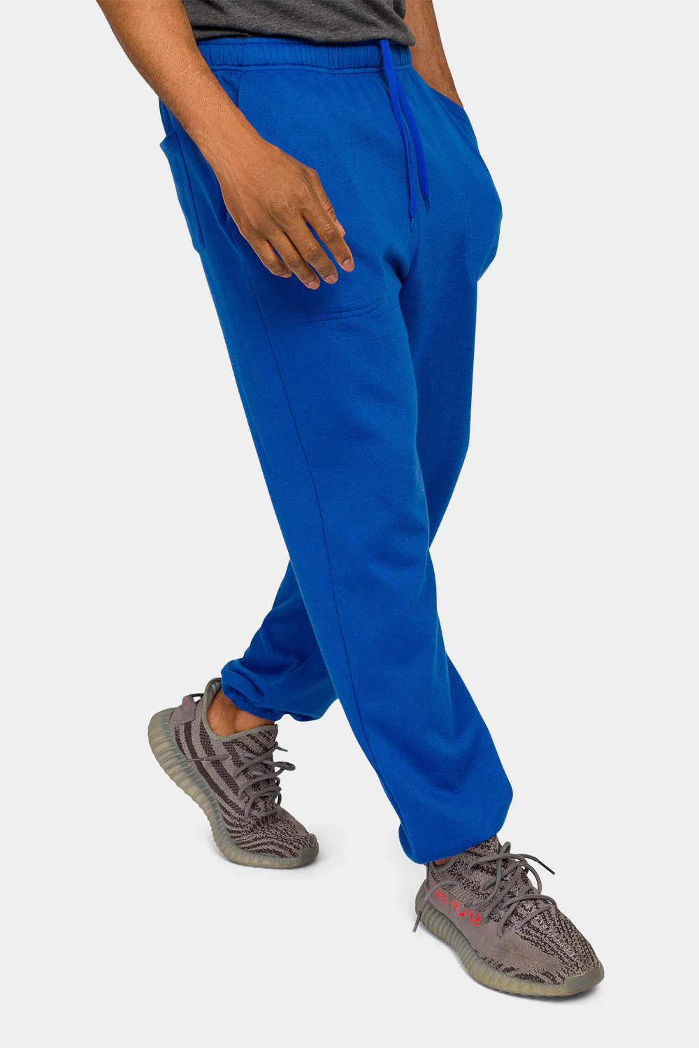 Essential Solid Lightweight Fleece Sweatpants - Image 24