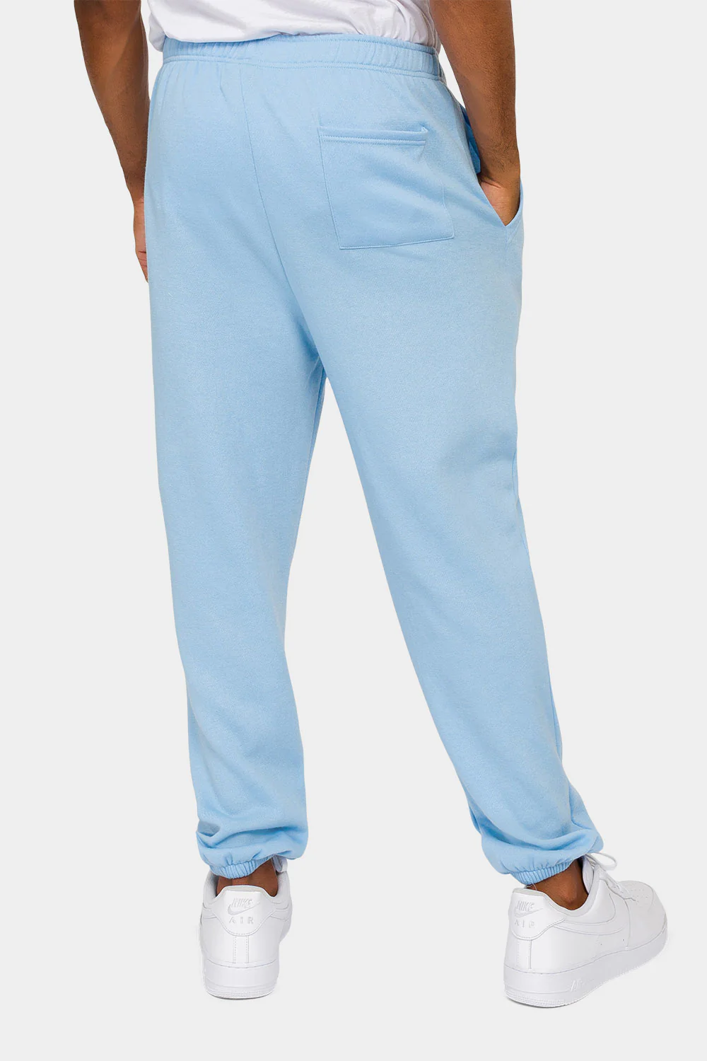 Essential Solid Lightweight Fleece Sweatpants - Image 33