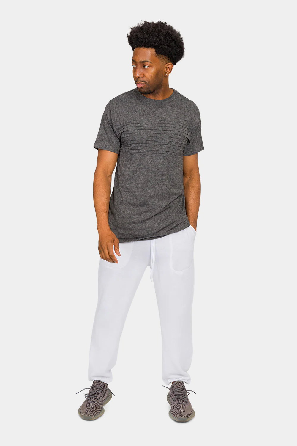 Essential Solid Lightweight Fleece Sweatpants - Image 40