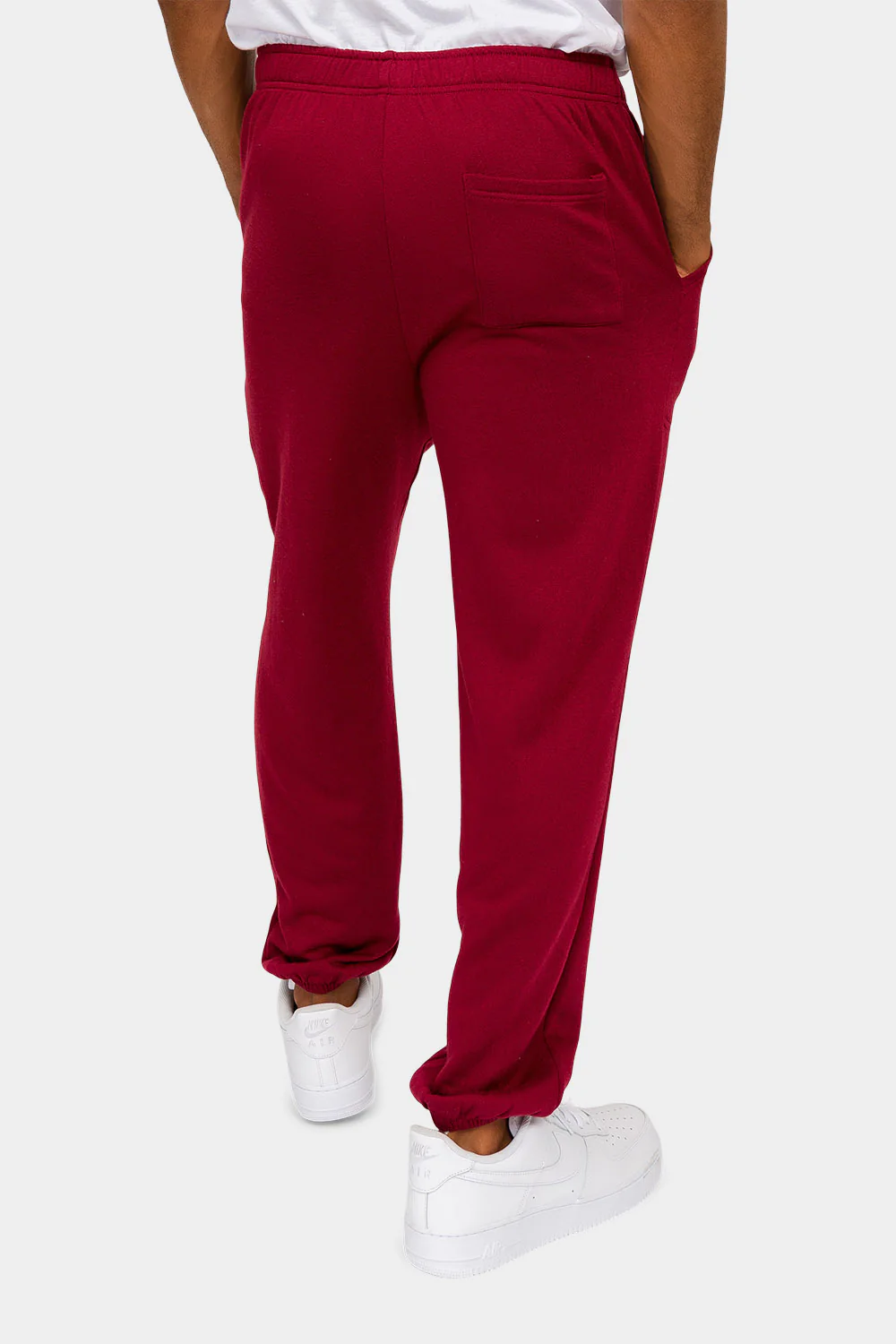 Essential Solid Lightweight Fleece Sweatpants - Image 13