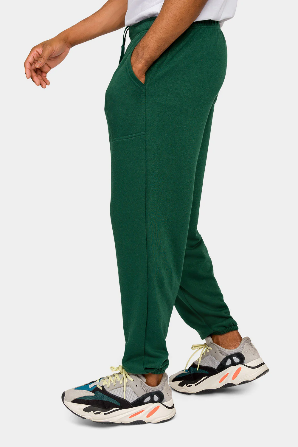 Essential Solid Lightweight Fleece Sweatpants - Image 27