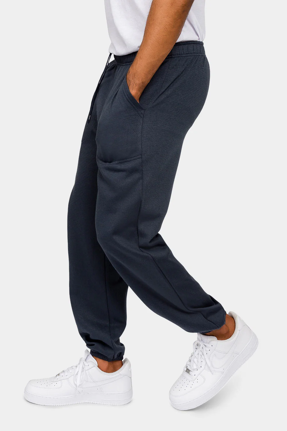 Essential Solid Lightweight Fleece Sweatpants - Image 37