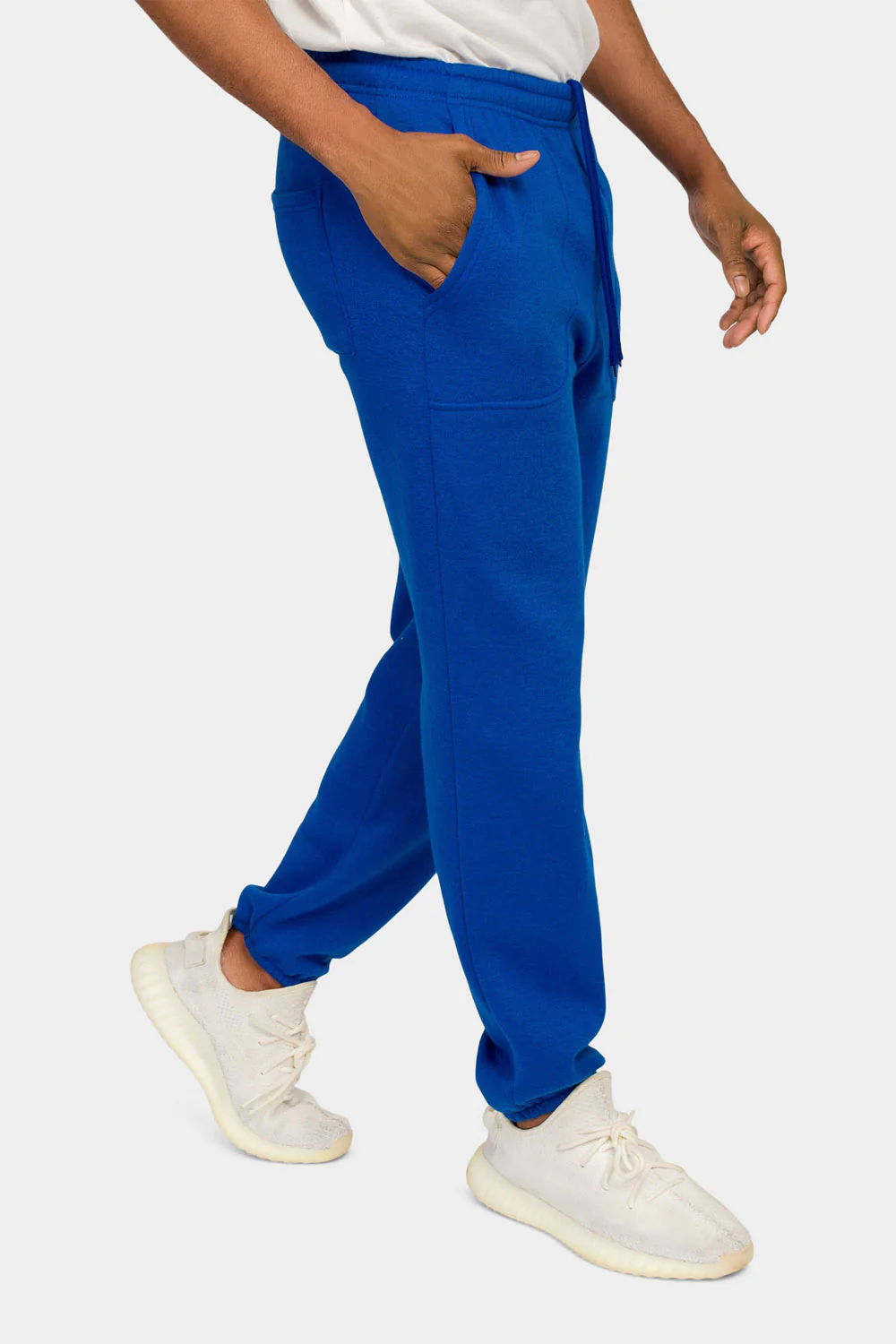 Essential Solid Medium Weight Fleece Sweatpants - Image 15