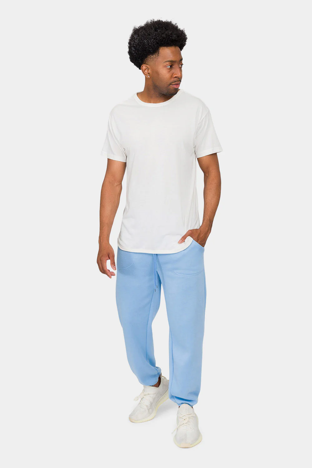 Essential Solid Medium Weight Fleece Sweatpants - Image 21