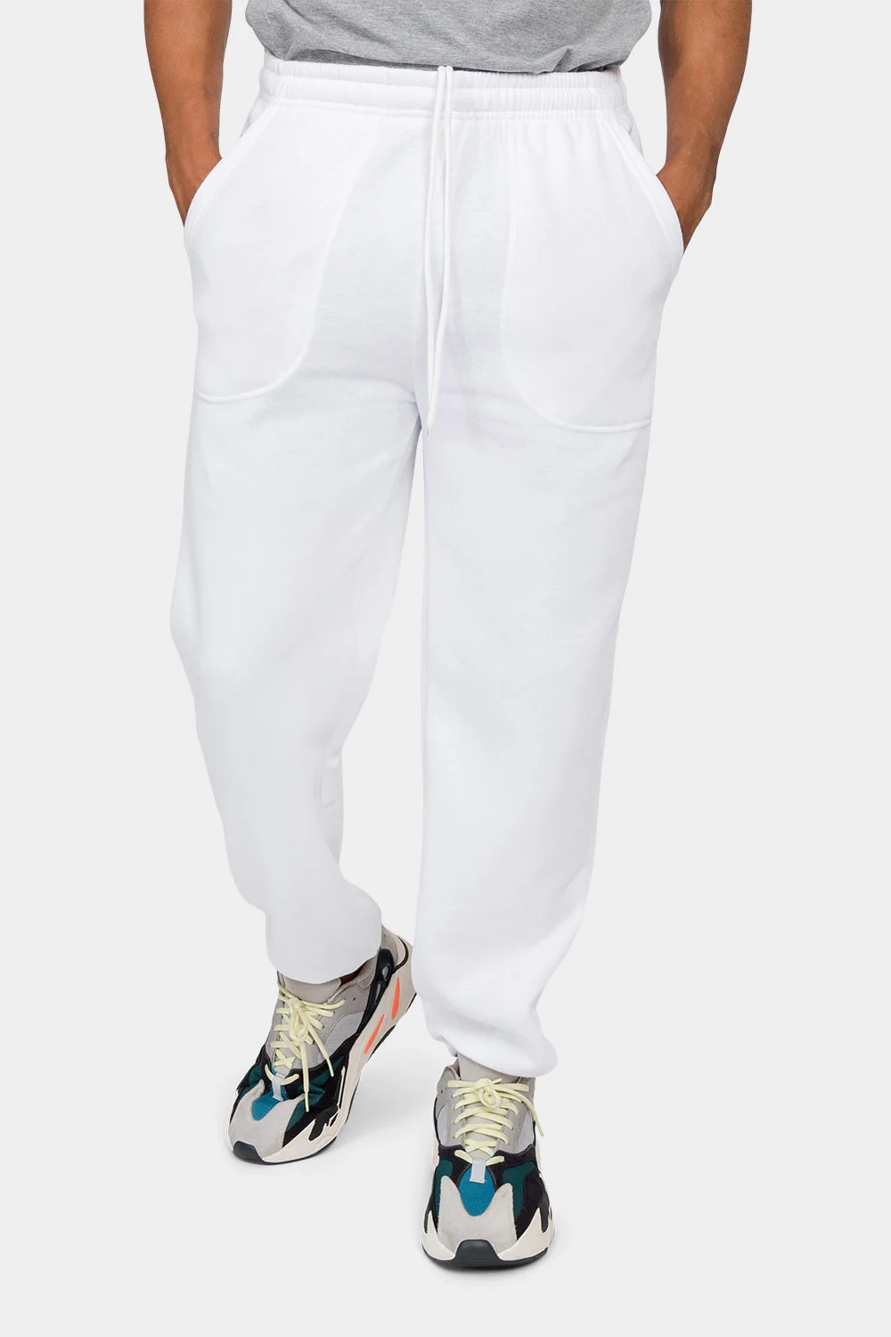 Essential Solid Medium Weight Fleece Sweatpants - Image 22
