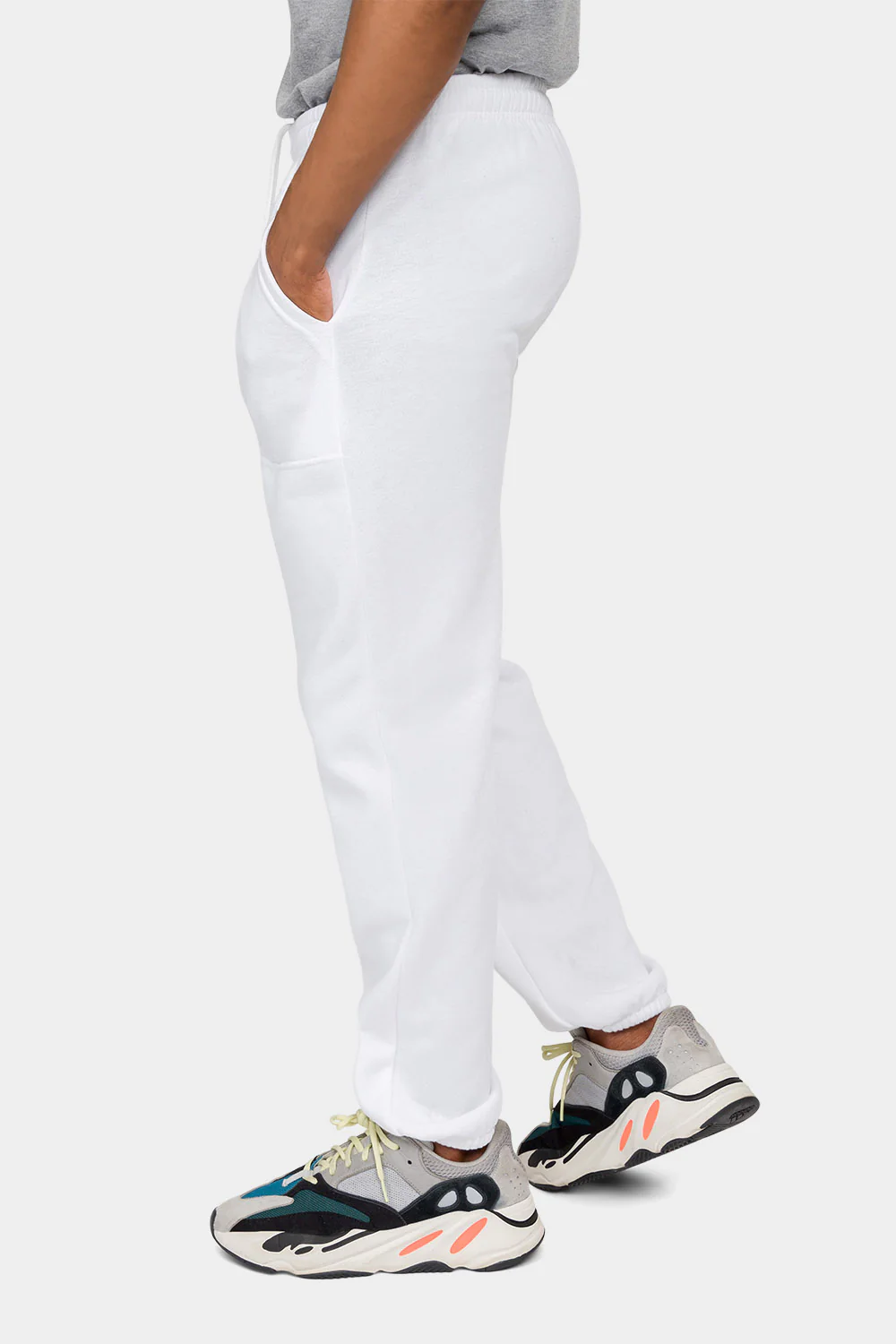 Essential Solid Medium Weight Fleece Sweatpants - Image 23