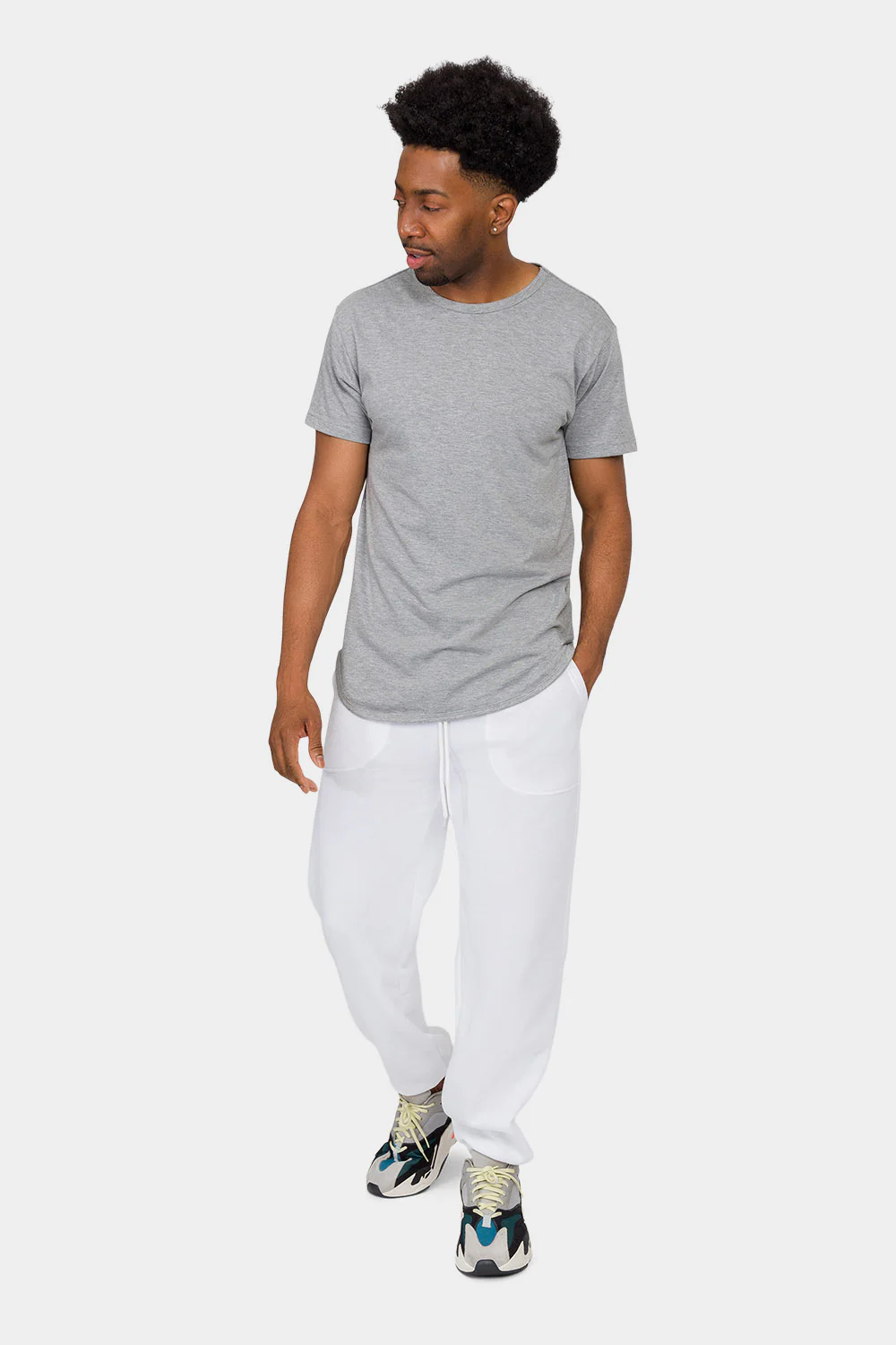 Essential Solid Medium Weight Fleece Sweatpants - Image 26
