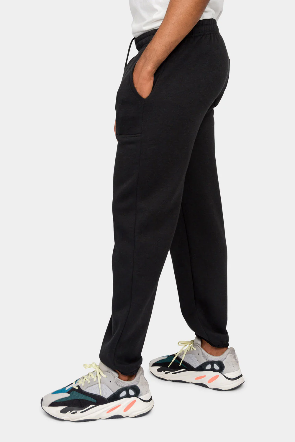 Essential Solid Medium Weight Fleece Sweatpants - Image 28