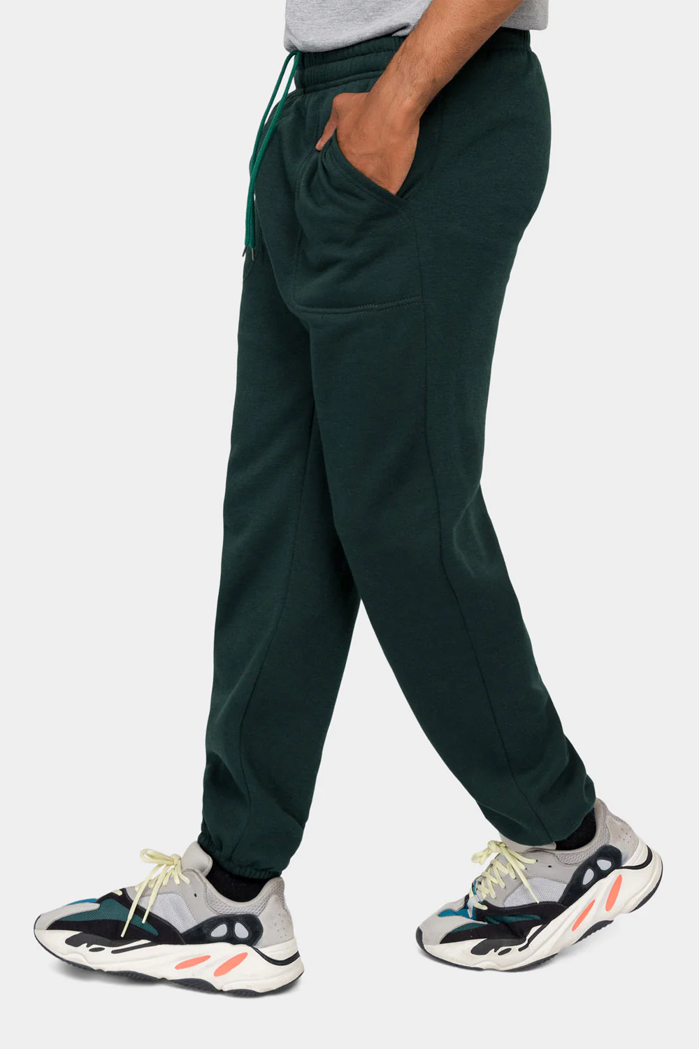 Essential Solid Medium Weight Fleece Sweatpants - Image 48
