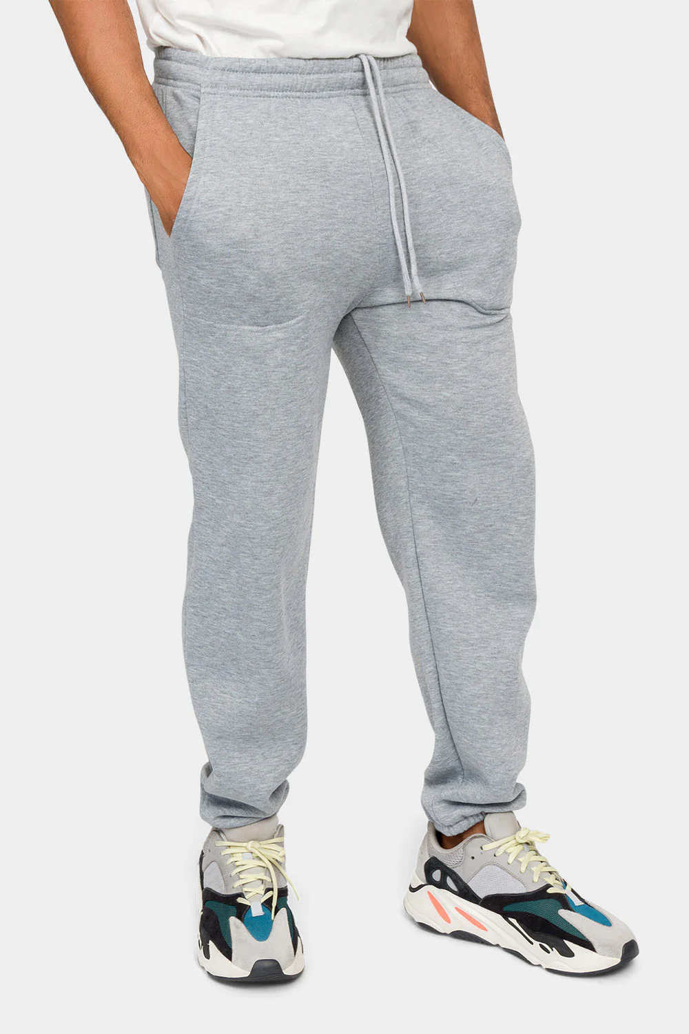 Essential Solid Medium Weight Fleece Sweatpants - Image 54