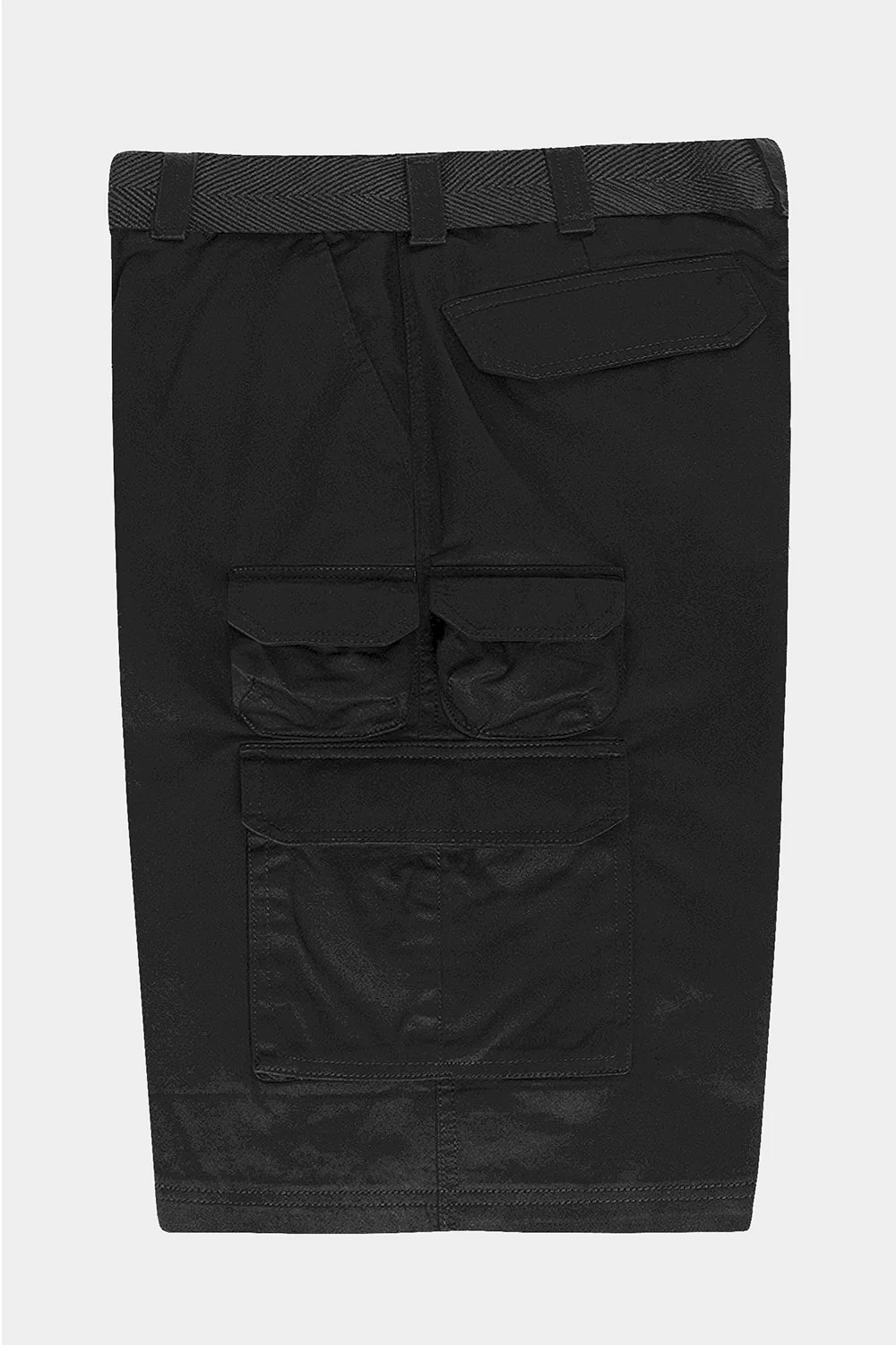 Essential Solid Relaxed Fit Chino Cargo Shorts - Image 18
