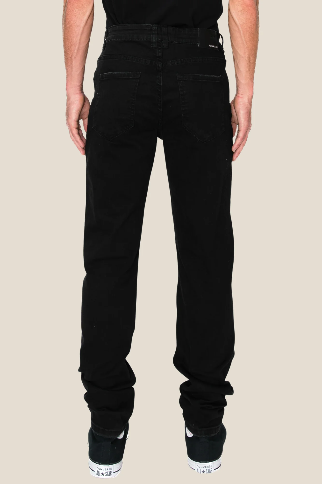 Faded Ripped Repair Denim Jeans - Image 32