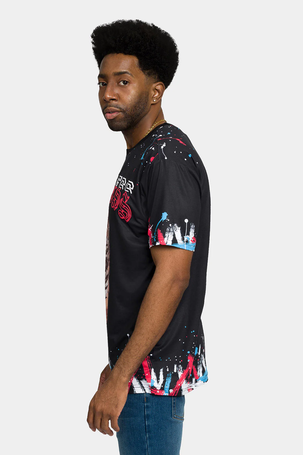 Fearless Tiger Graffiti T-Shirt - Image 2