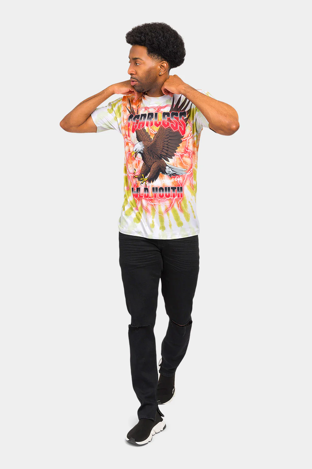 Fearless Wild Youth Tie Dye T-Shirt - Image 10