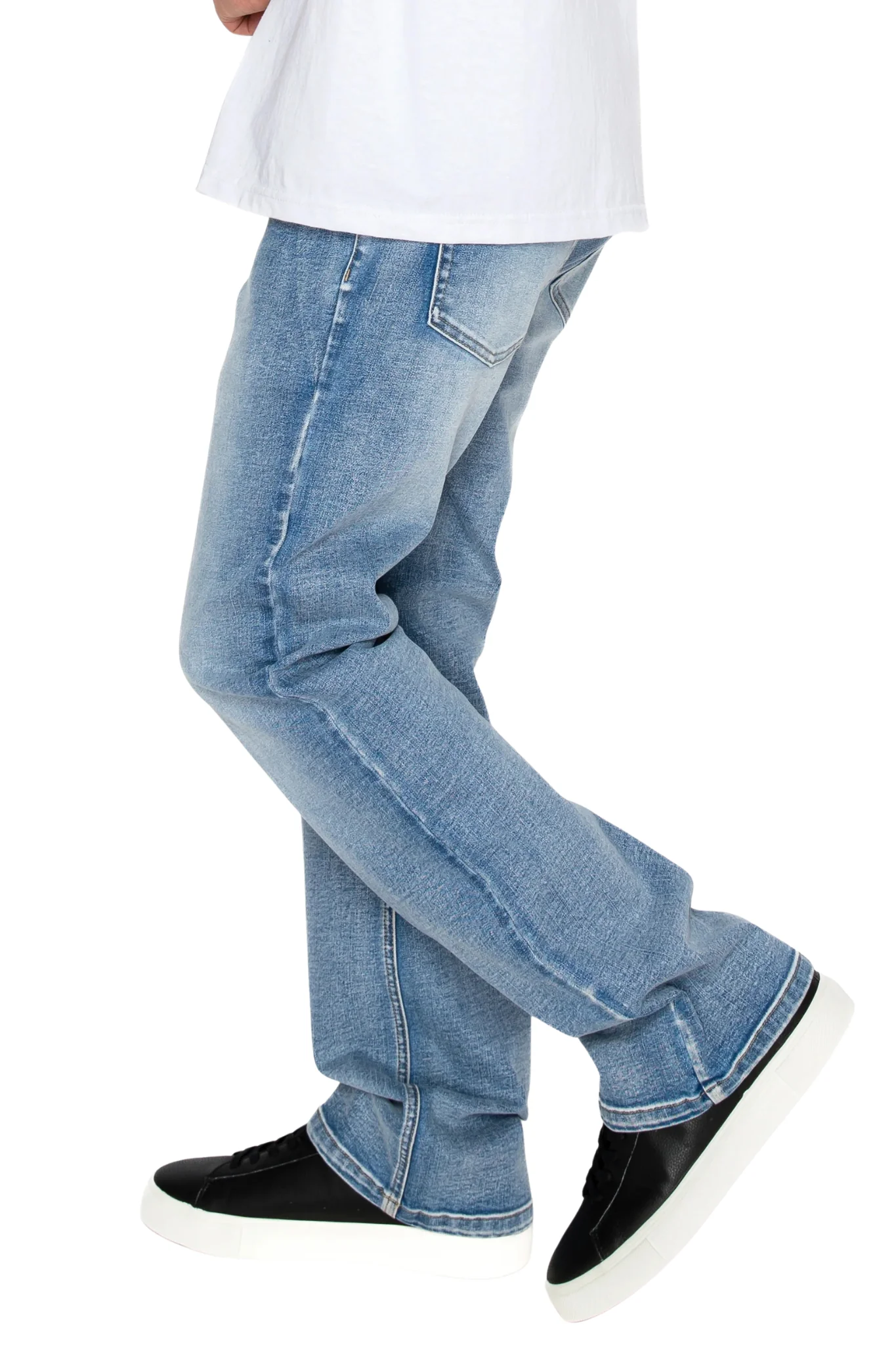 Flared Denim Jeans - Image 4