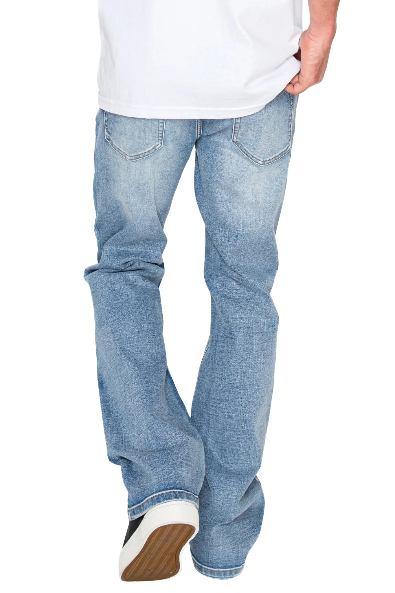 Flared Denim Jeans - Image 5